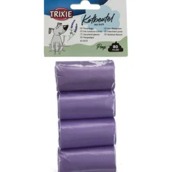 Trixie Sacs à déjections canines , parfum lavande, 4 rouleaux x 20 sacs