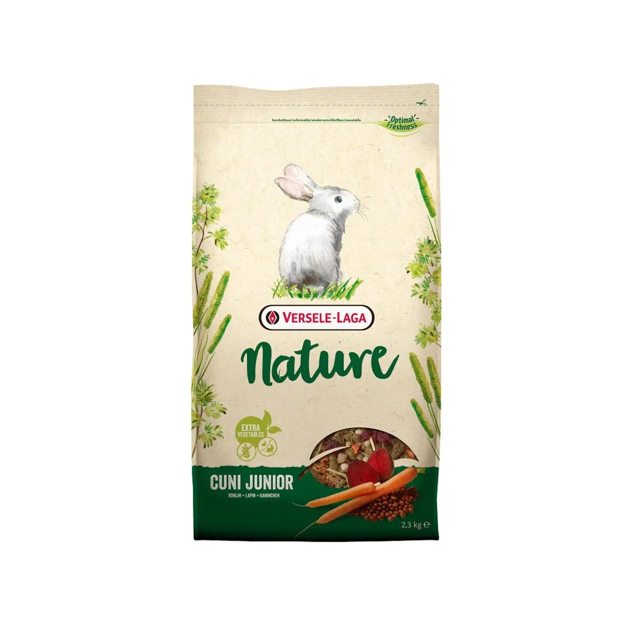 Versele-Laga Nature Cuni Junior pour lapin 2,3 kg