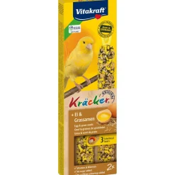 Vitakraft cracker pour canaris 4 x 2 Œuf - graines de graminées