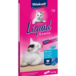 Vitakraft Friandise liquide Cat 11x6 pièces au saumon 66x15 g