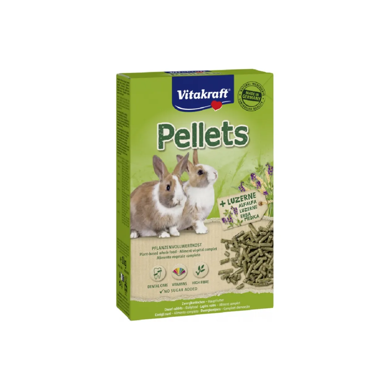 Vitakraft Granulés, 1 kg, lapins nains 1 kg