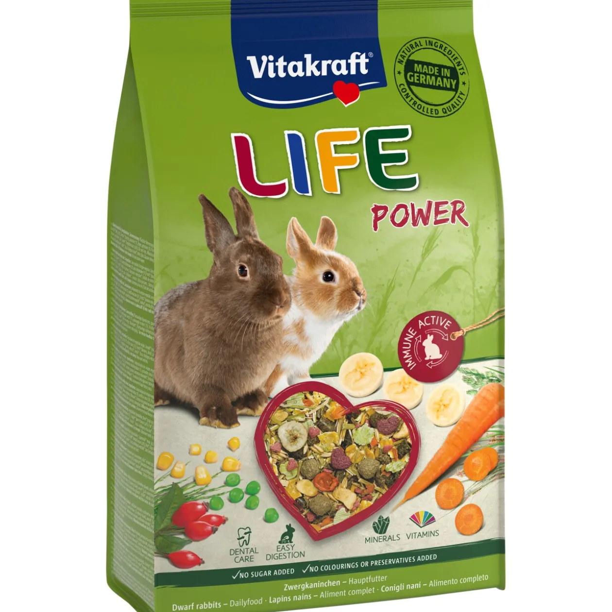 Vitakraft LIFE POWER Lapins nains 1,8 kg