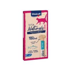 Vitakraft Naturals Liquid Snack Saumon 11x5 pcs