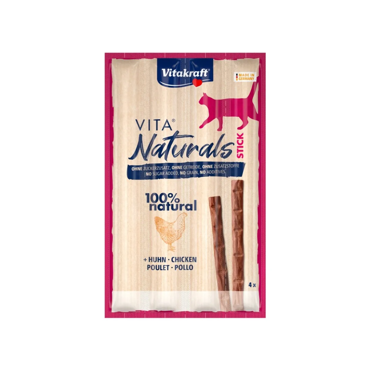 Vitakraft Naturals Stick Poulet 20x4 pcs