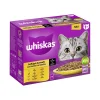 Whiskas Multipack 1+ sélection de volailles en sauce 12x85 g