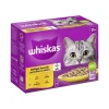 Whiskas Multipack 11+ sélection de volaille en gelée 12x85 g