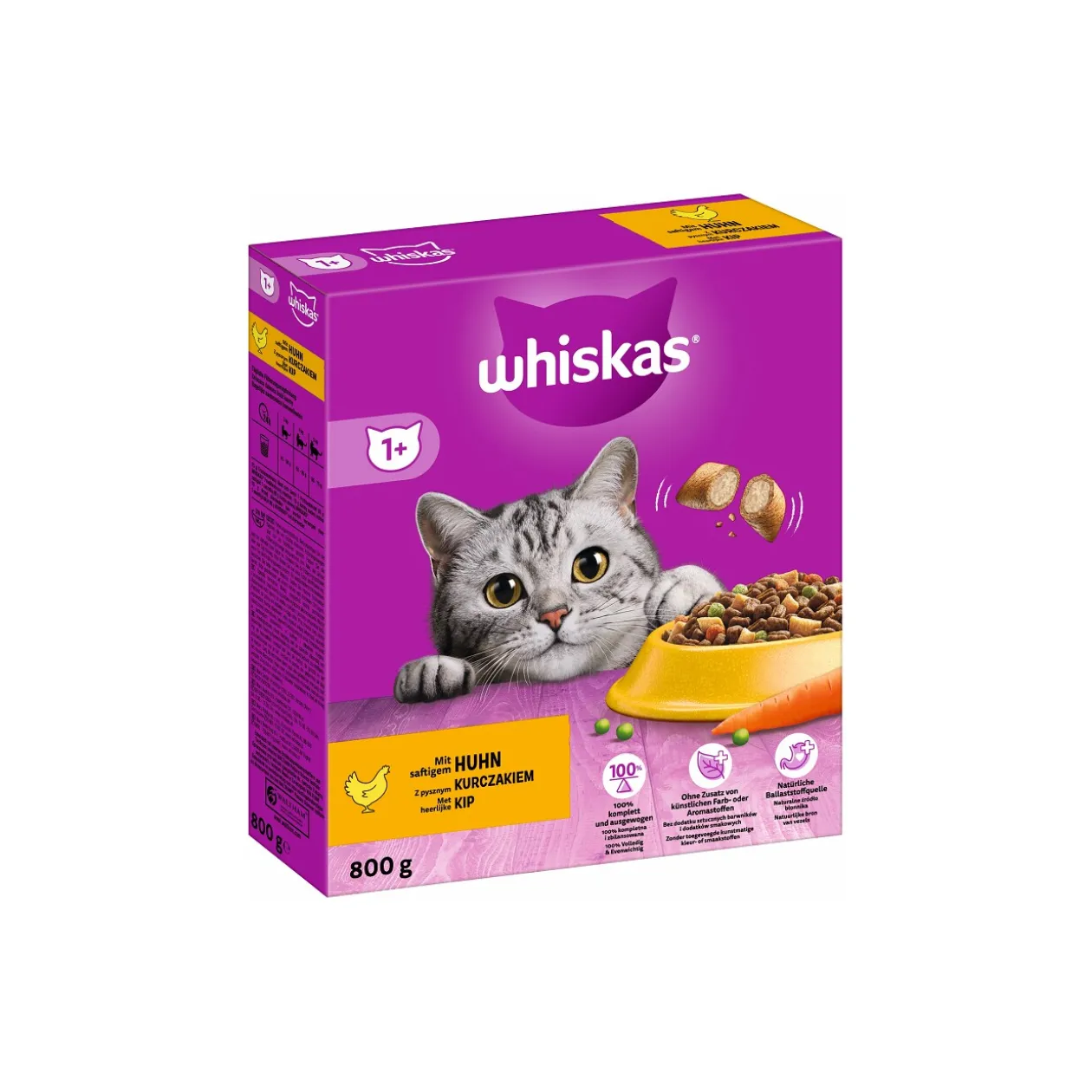 Whiskas Nourriture sèche 1+ Adult 800 g