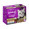 Whiskas Pure Delight Ragoût Mixte en Gelée Multipack 12x85g