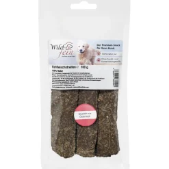 Wild & Fein Bandes de viande de chevreuil WIFE 100 g