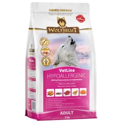 WOLFSBLUT Adult VetLine Hypoallergénique, cheval 2 kg
