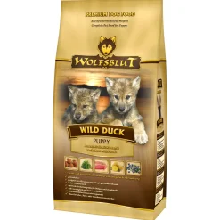 WOLFSBLUT Croquettes Chien Junior Canard Sauvage 2 kg