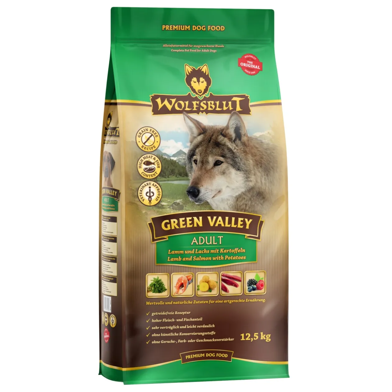 WOLFSBLUT Green Valley Adult 12,5 kg