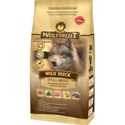 WOLFSBLUT Viande de canard aux pommes de terre Small Breed Wild Duck 2 kg