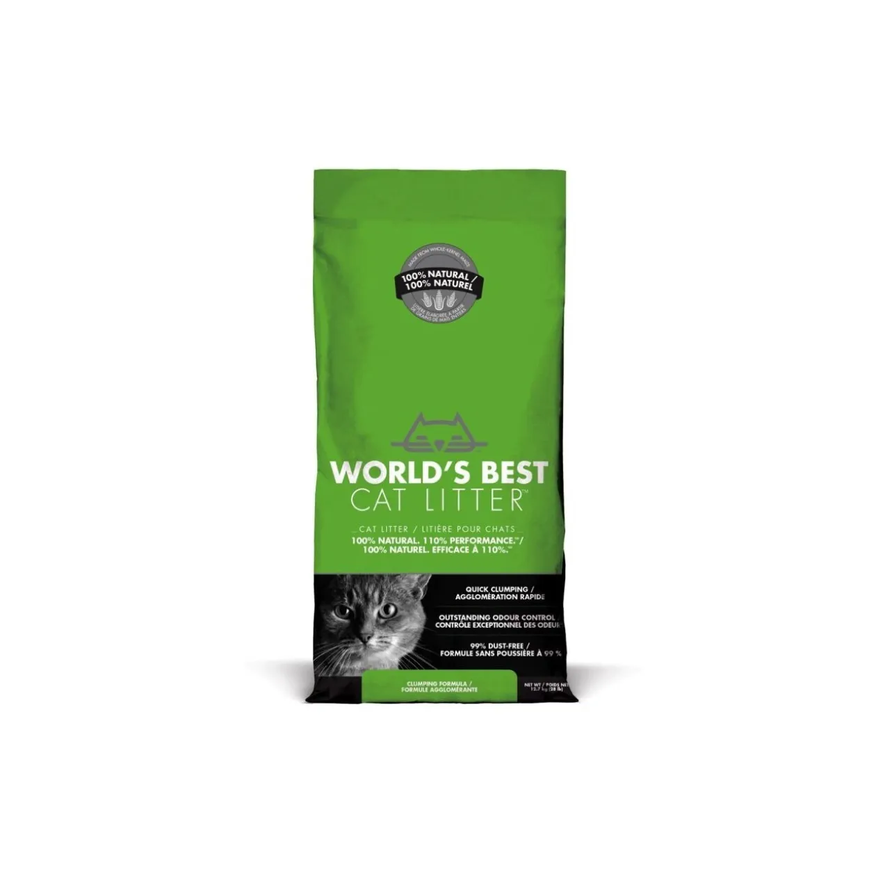 WORLD'S BEST Cat Litter Clumping 6,35 kg