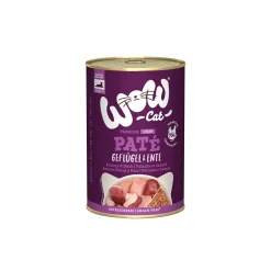 WOW Cat Senior 6 x 400 g Canard et volaille